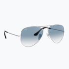 Slnečné okuliare Ray-Ban Aviator Classic silver/light blue
