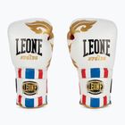 LEONE 1947 Thai Style boxerské rukavice biele GN114