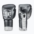 LEONE 1947 Authentic 2 bridlicovo šedé boxerské rukavice