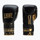Čierno-zlaté boxerské rukavice Leone Dna GN220
