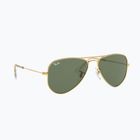 Detské slnečné okuliare Ray-Ban Aviator arista gold/dark green