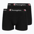 Boxerky Champion U20001 2 black pairs