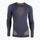 Pánska termoakčná mikina UYN Evolutyon UW Shirt charcoal/gold/atlantic