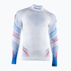 Koszulka termoaktywna UYN Natyon 2.0 France Uw Shirt LG SLTurtle Neck T023 biało-niebieska U100203