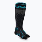 Pánske lyžiarske ponožky UYN Ski One Merino anthracite/turquoise
