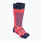 Dámske lyžiarske ponožky UYN Ski One Merino pink/black