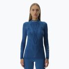 Dámska termoakčná mikina UYN Elevation Biomorph LS Turtle Neck blue atoll
