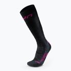 Dámske lyžiarske ponožky UYN Ski Touring One Bio black/pink yarrow