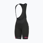 Dámske nohavice Alè Pantalone C/B Traguardo bib shorts black/pink L11551518