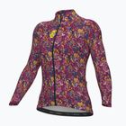 Dámska cyklistická mikina Alé Flowery LS Jersey rosa/pink
