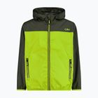 Detská nepremokavá bunda CMP 32X5804 Rain Fix Hood oil green