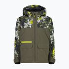 Detská lyžiarska bunda CMP 36W0714P Fix Hood olive/acido
