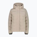 Dámska zateplená bunda CMP 35K3666 Fix Hood kaki