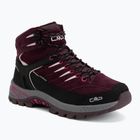 Detské turistické topánky CMP Rigel 2.0 Mid Waterproof black berry/amaranto