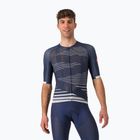 Pánsky cyklistický dres Castelli Climber's 4.0 belgian blue/silver gray