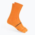 Pánske ponožky Castelli Espresso 18 vivid orange