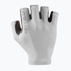 Dámske cyklistické rukavice Castelli Espresso ivory