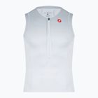 Pánsky cyklistický dres Castelli Free Speed 3 white/silver gray
