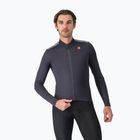 Pánske cyklistické tričko longsleeve Castelli Puro 4 dark gray
