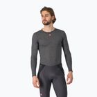 Pánsky cyklistický dres longsleeve Castelli Medio Base Layer melange gray
