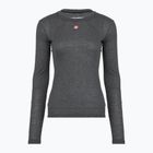 Dámsky cyklistický dres longsleeve Castelli Medio Base Layer W melange gray