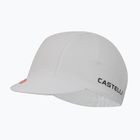 Cyklistická čiapka Castelli Logo white
