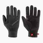 Pánske cyklistické rukavice Castelli Entrata Thermal 3 Glove black