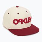 Pánska bejzbalová čiapka Oakley Mark III arctic white/iron red