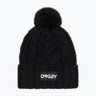 Zimná čiapka Oakley Harper Pom Beanie black/white logo