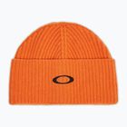 Zimná čiapka Oakley Ellipse Ribbed Beanie ginger