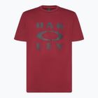 Pánske tričko Oakley Bark Ellipse Tee iron red
