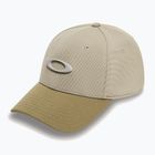 Pánska boulder/army/cementová bejzbalová čiapka Oakley Tincan