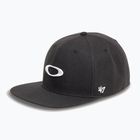 Pánska bejzbalová čiapka Oakley 47 B1B Ellipse blackout/white
