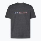 Pánske tričko Oakley Bf Oakley Bark Tee tmavo šedé hthr