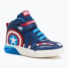 Detské topánky Geox Grayjay ocean blue/red
