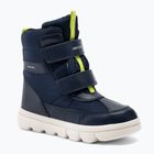 Juniorská obuv Geox Willaboom Abx navy/lime green