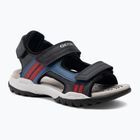 Juniorské sandále Geox Borealis ocean blue/red