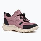 Juniorské topánky Geox Simbyos ABX dark pink/black