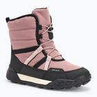 Junior snehule Geox Trekkyup ABX boots antique rose / black