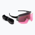 Slnečné okuliare Bliz Breeze Small matt black/ smoke/ pink