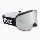 Lyžiarske okuliare Bliz Flow matte black/smoke/silver mirror