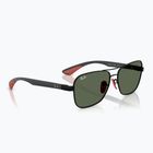 Slnečné okuliare Ray-Ban Rb8336M Scuderia matt black/dark green