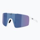 Slnečné okuliare Bliz P001S matte white/grey blue mirror