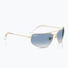 Slnečné okuliare Ray-Ban RB3780 arista gold/transparent blue gradient