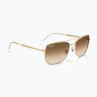 Slnečné okuliare Ray-Ban Bain Bridge arista gold/brown gradient