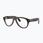 Okuliare s kamerou Ray-Ban Meta Aviator transp. umber/trs jade