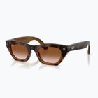 Okuliare s kamerou Ray-Ban Meta Zena havana/gradient brown