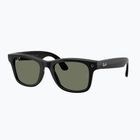 Okuliare s kamerou Ray-Ban Meta Wayfarer shiny black/g15 green polar