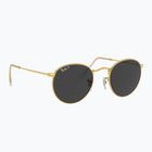 Slnečné okuliare Ray-Ban Round Metal gold/black polarized