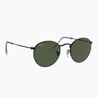 Slnečné okuliare Ray-Ban Round Metal black/green g-15